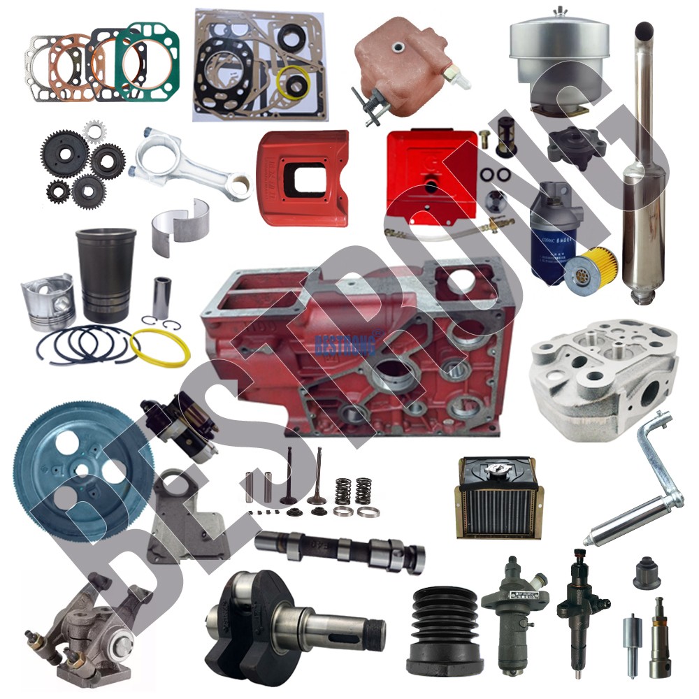 single cylinder - water cooled diesel engine parts